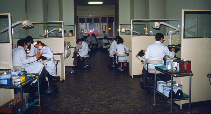 La Clinica Odontoiatrica dell'Università di Milano nel 1982
